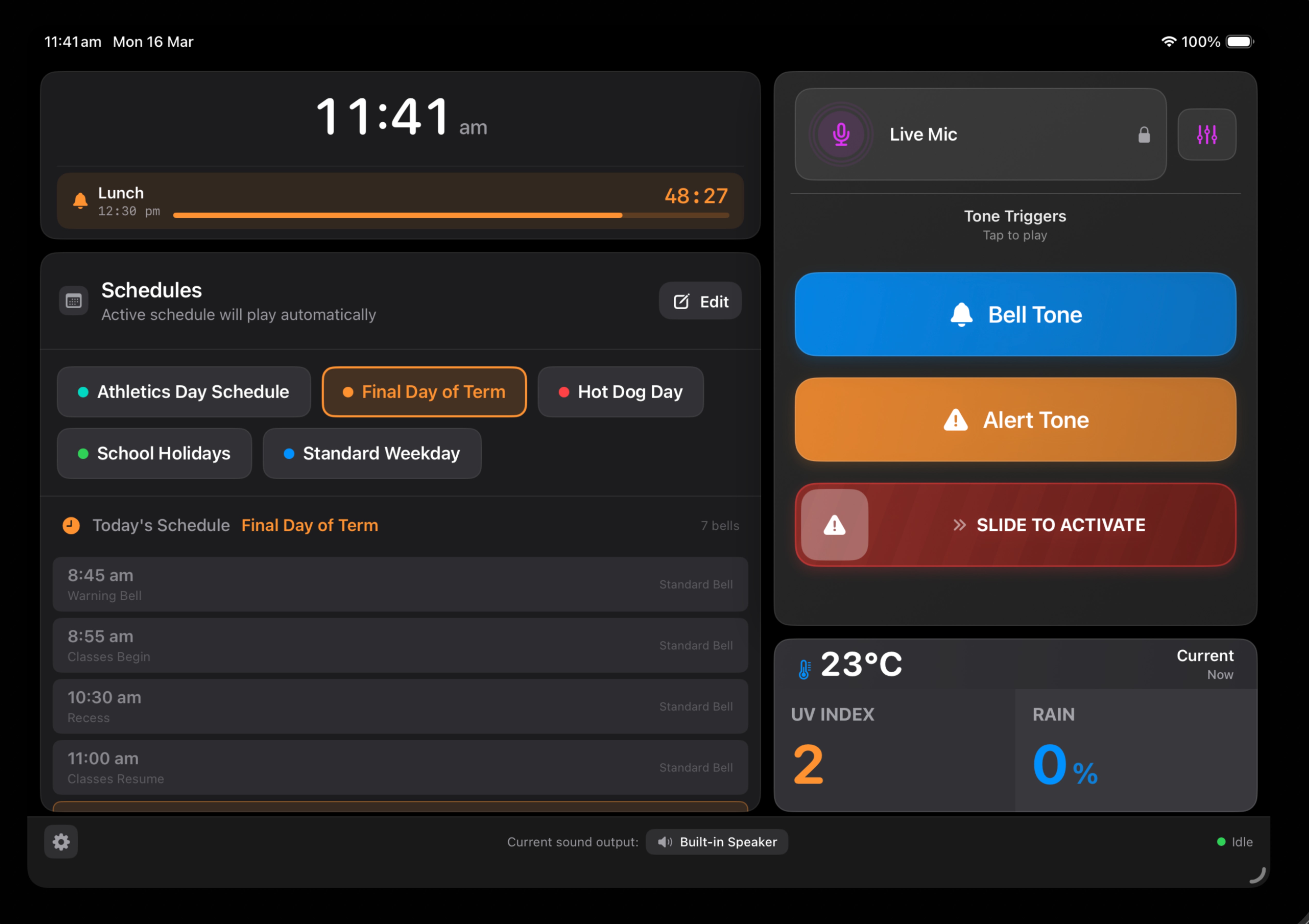AnnounceBot dark mode